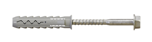 Hmoždinka so skrutkou do dreva s šesťhrannou hlavou