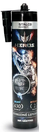 HEROS - pevnostné hybridné lepidlo 290ml STALCO