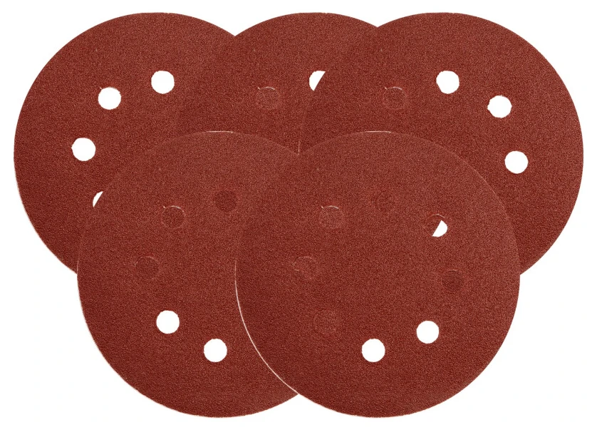Brúsny kotúč na suchý zips 125mm P150 8 dier (5 ks) YATO