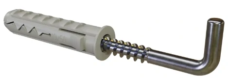Hmoždinka rozperná s rovným hákom, hmoždinka: Ø10x50mm , hák: Ø6x54mm Stalco 