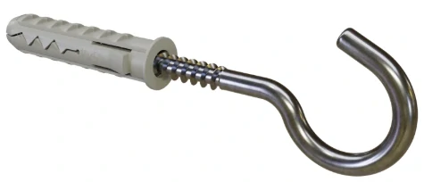 Hmoždinka rozperná s okrúhlym hákom, hmoždinka: Ø10x50mm , hák: Ø6x52mm Stalco