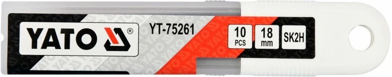 Odlamovacie čepele 18 mm extra ostré (10 ks) YATO (YT-75261)