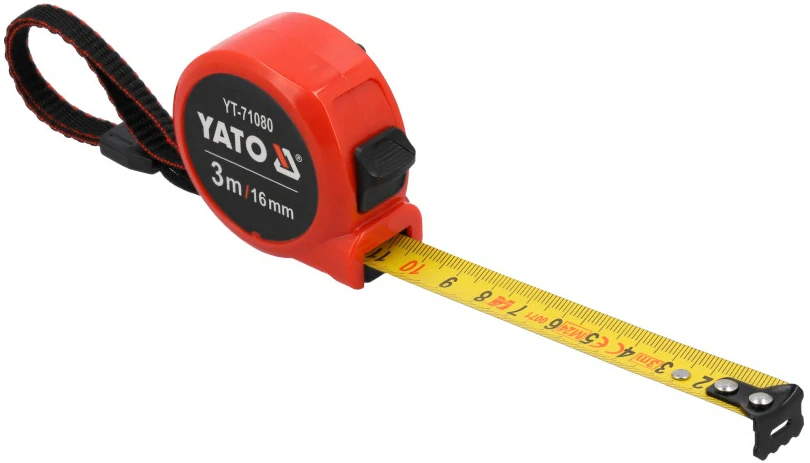 Zvinovací meter 3 m x 16 mm YATO (YT-71080)