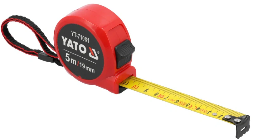 Zvinovací meter 5 m x 19 mm YATO (YT-71081)