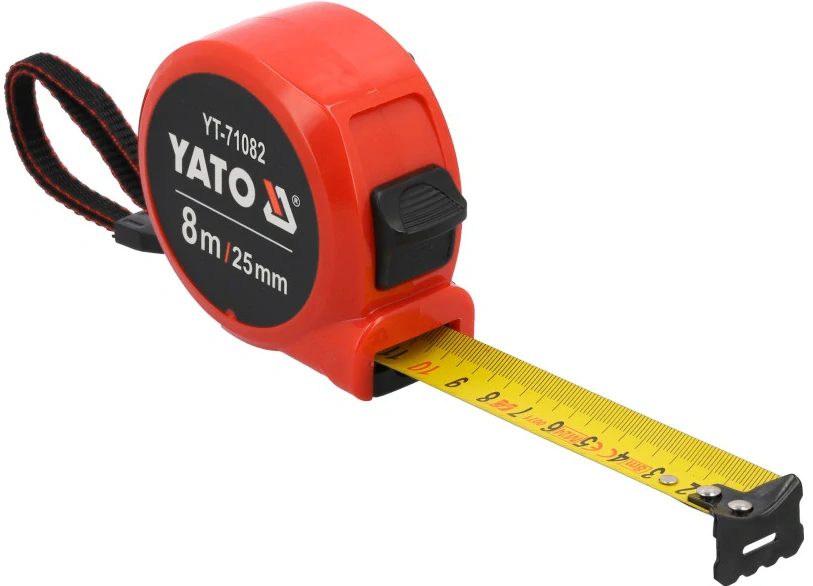 Zvinovací meter 8 m x 25 mm YATO (YT-71082)