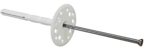 Tanierová hmoždinka pre upevnenie izolácií s kovovým driekom 10x100mm 200ks STALCO