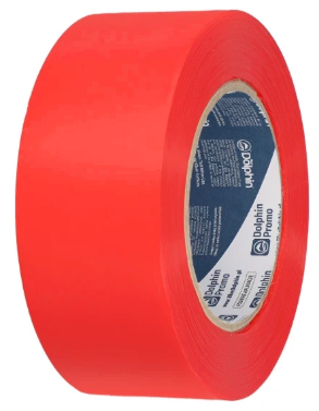 Vonkajšia ochranná páska červená 60dní 48mm x 50m BLUE DOLPHIN