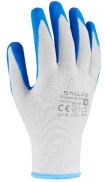 Pracovné rukavice STALCO S-Latex B ECO č.8/M – balenie 12 párov