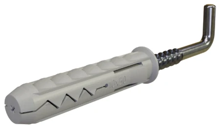 Hmoždinka rozperná s rovným hákom, hmoždinka: Ø10x50mm , hák: Ø6x54mm Stalco 