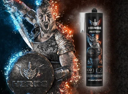 HEROS - pevnostné hybridné lepidlo 290ml STALCO