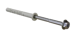 Hmoždinka so skrutkou s šesťhrannou hlavou + torx hmoždinka: Ø10x100mm skrutka: Ø6,9x105mm 