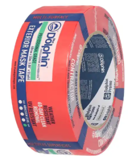 Vonkajšia ochranná páska červená 60dní 48mm x 50m BLUE DOLPHIN