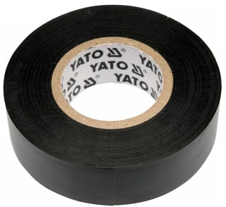 Izolačná páska 19 x 0,13 mm x 20 m čierna YATO 
